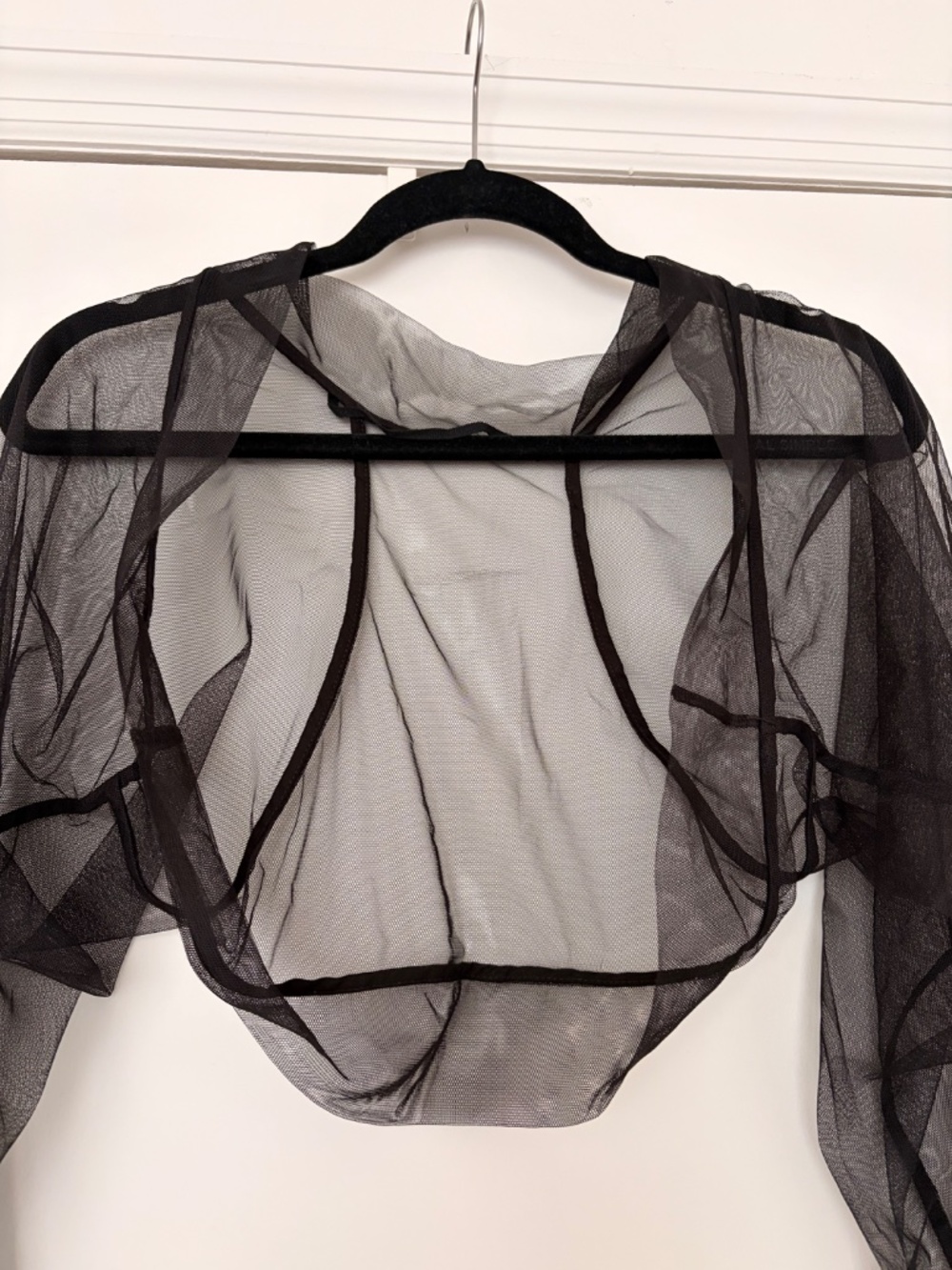 Black Mesh Bolero by Marcella NYC